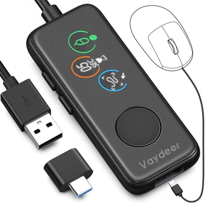 NNEOBA Fully Automatic USB Mouse Jiggler with HD Screen - UrbanNest Co