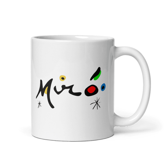 Joan Miro Colorful Signature Artwork Mug - UrbanNest Co