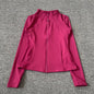 Quick Dry Stand Up Collar Fitness Jacket For Women Slim - Fit Zipper Yoga Wear Long Sleeve Breathable Running Sports Cycling Top - UrbanNest Co