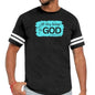 Mens Vintage Sport T-shirt All Glory Belongs to God Christian - UrbanNest Co