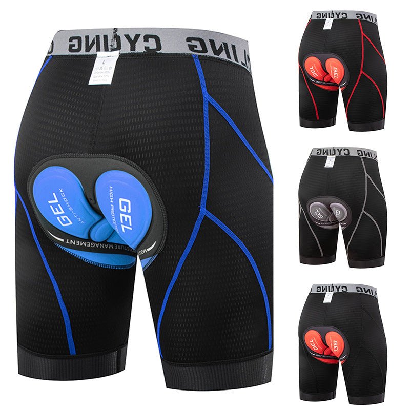 Cycling Shorts with Thick Silicone Padding, Breathable and High - Elastic Mountain and Road Bike Riding Pants - UrbanNest Co