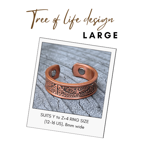 Pure Copper Magnetic Therapy Ring - UrbanNest Co