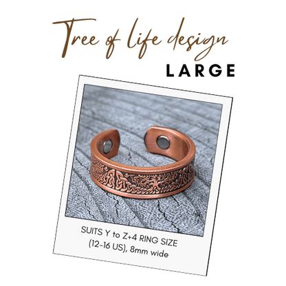 Pure Copper Magnetic Therapy Ring - UrbanNest Co