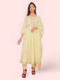 Women's Pure Cotton Kurta and Pant Set with Coordinated Dupatta - UrbanNest Co