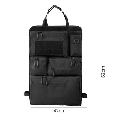 Tactical Car Seat Organizer - Universal Rear Seat Hanging Storage Bag, Multi - Purpose Travel Gear Organizer for SUV/Jeep/Van - UrbanNest Co