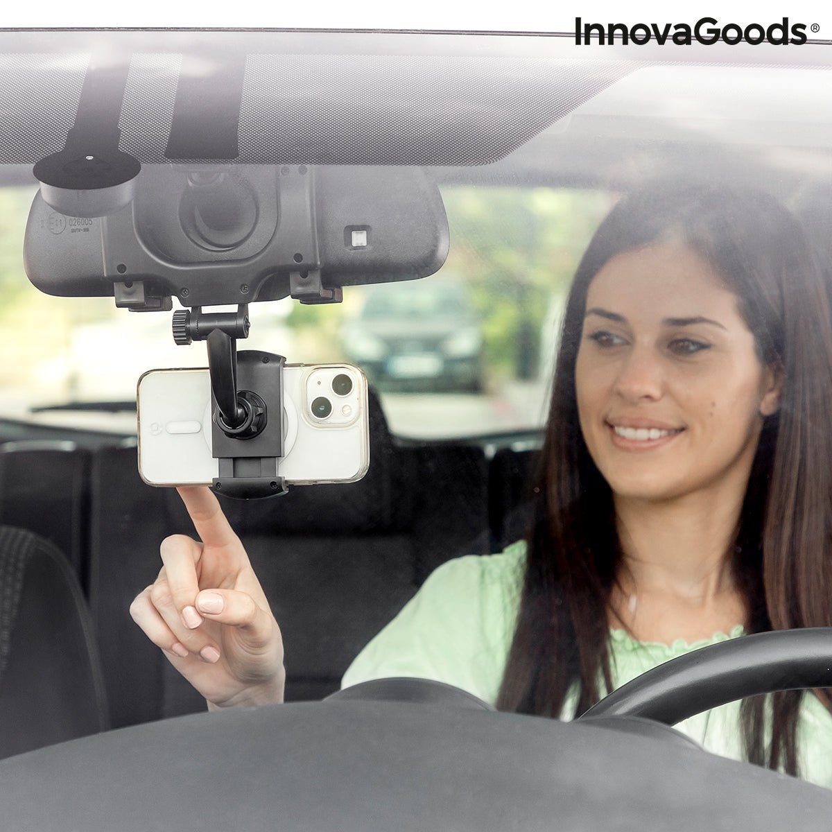Smartphone Holder for Rearview Mirror Stropp InnovaGoods - UrbanNest Co