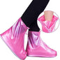 Waterproof Shoe Covers with Zipper, Thickened Rain Boot Covers, PVC Mid - Calf Shoe Covers for Travel - UrbanNest Co