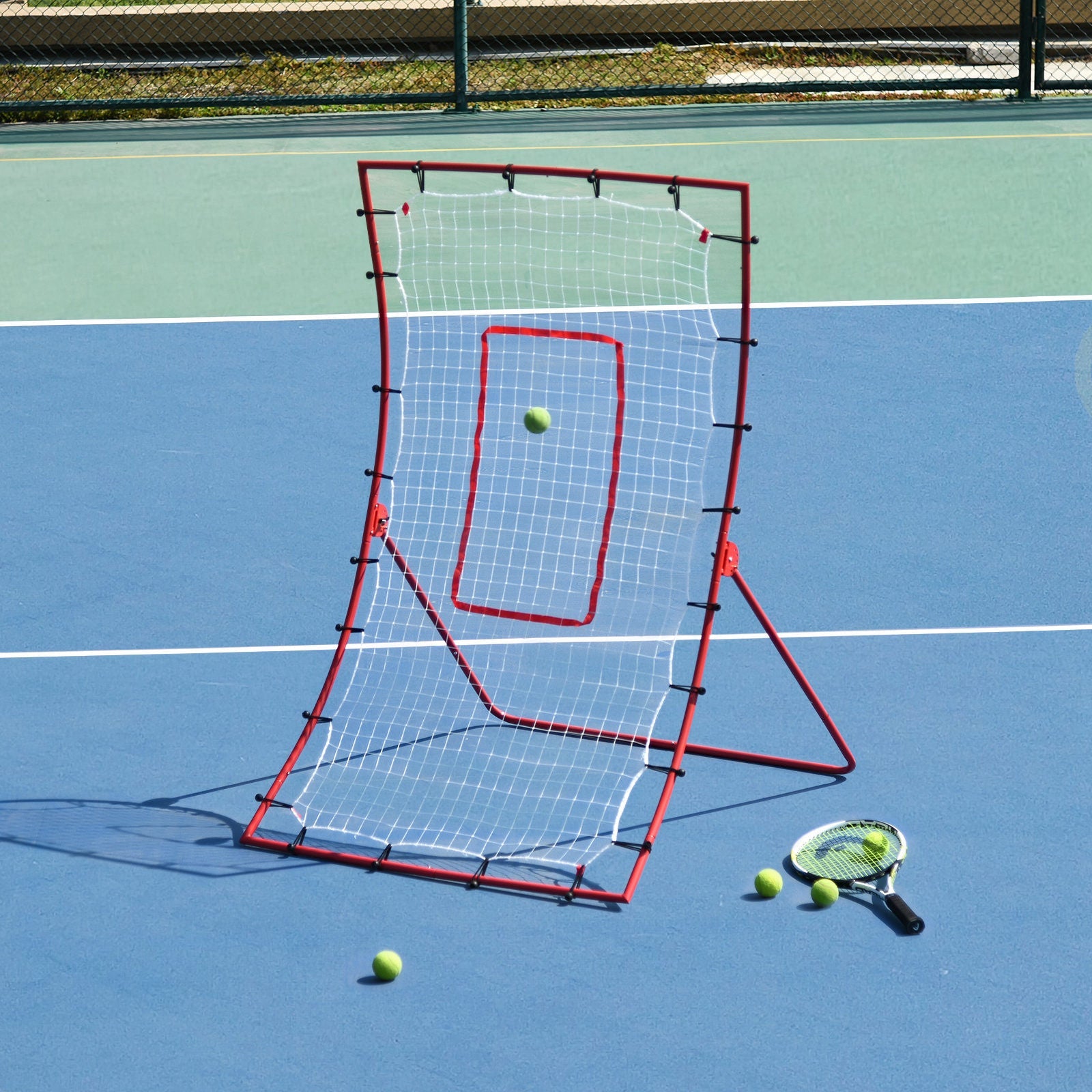 Soozier 5 Angles Adjustable Rebounder Goal Baseball/Football Daily - UrbanNest Co