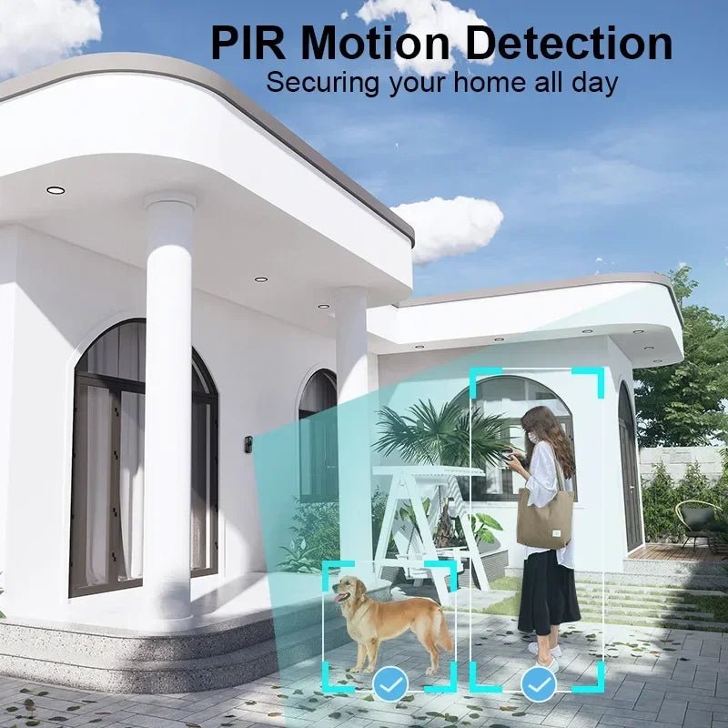 NNEOBA 2.4GHz WiFi 1080P Smart Doorbell Camera - UrbanNest Co