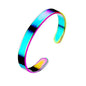 8MM Cuff Bracelet Stainless Steel Twisted Open Bangle Bracelet Men Women Jewlery - UrbanNest Co