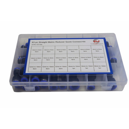 63 pc Straight Quick Connect Grab Kit Assortment - UrbanNest Co