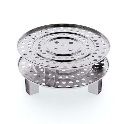 SOGA 2X Stainless Steel Steamer Insert Tray 39cm - UrbanNest Co