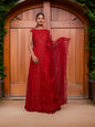 Gown with Glitter & Shimmery effect for Women by Shreekama - UrbanNest Co