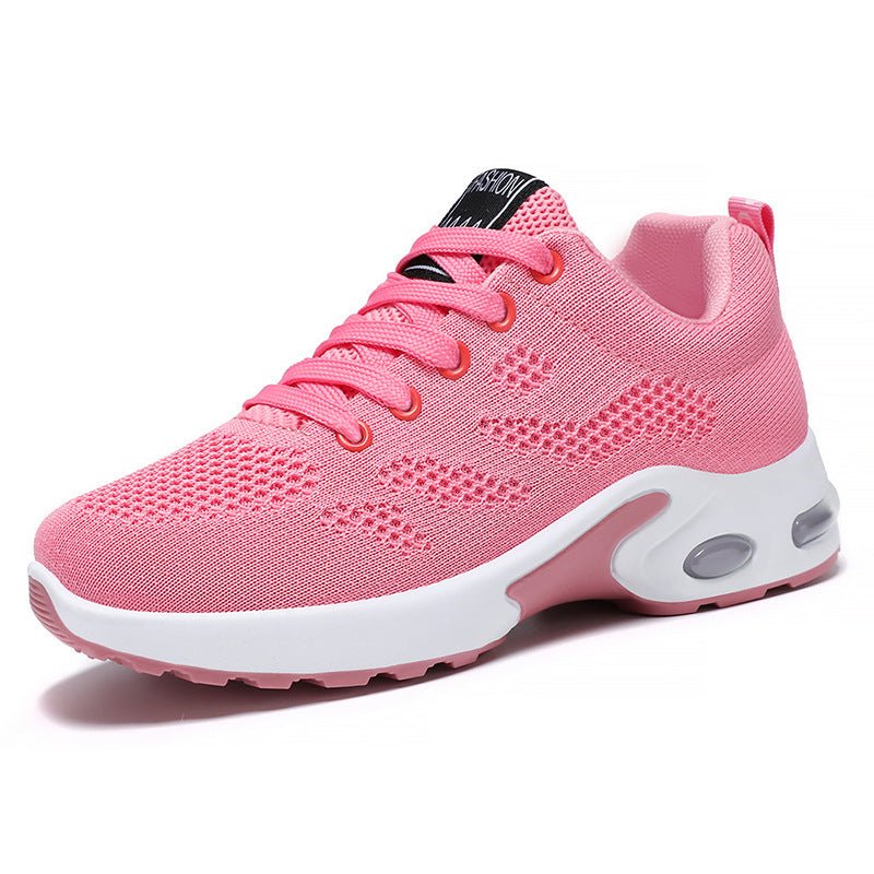 Plus Size Cushioning Shoes, Versatile Soft Sole Breathable Athletic Shoes - UrbanNest Co