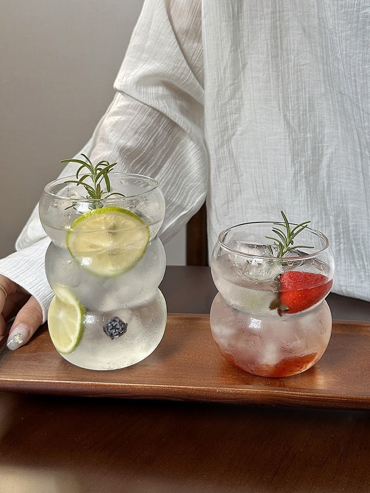 Bubble Shaped Glass Coffee Cups - UrbanNest Co