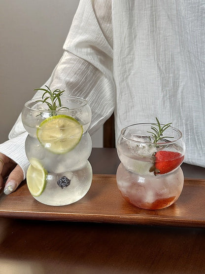 Bubble Shaped Glass Coffee Cups - UrbanNest Co