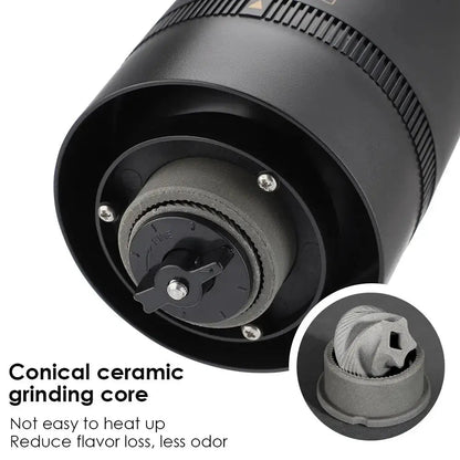 Coffee Grinder TYPE C USB Charge Professional Ceramic Grinding Core - UrbanNest Co
