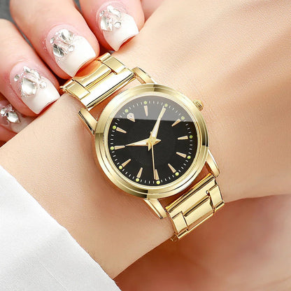 Couple Quartz Gold Watches Set - UrbanNest Co