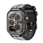Rugged Smartwatch for Men 3ATM Waterproof Smartwatch 1.96 inch screen for Android and iOS Phones Fitness Tracker Watch with 100+ Sports Modes - UrbanNest Co