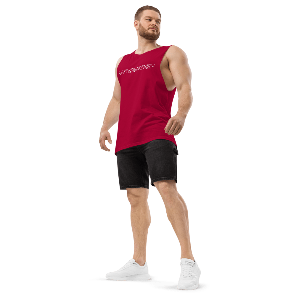 Motovated Drop Arm Tank Top - UrbanNest Co