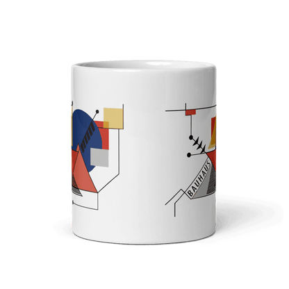 Walter Gropius Bauhaus Geometry Artwork Mug - UrbanNest Co