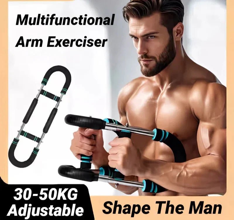 Adjustable U - Shaped Arm Exerciser Blue - UrbanNest Co