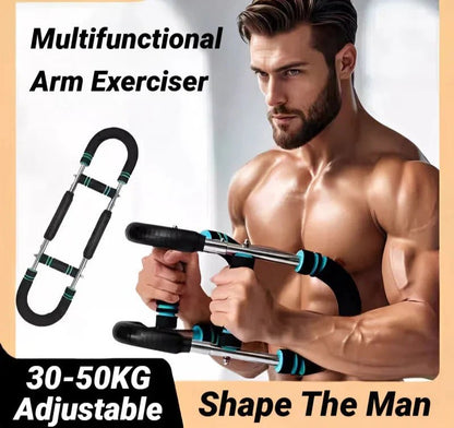 Adjustable U - Shaped Arm Exerciser Blue - UrbanNest Co