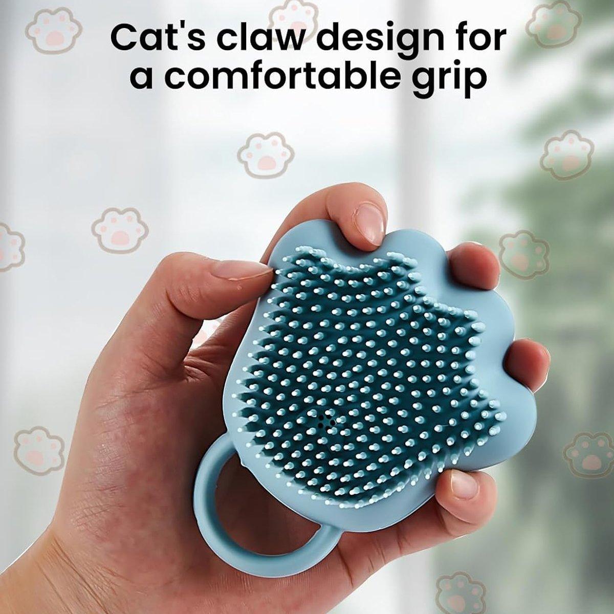 Silicone Bathing Brush Multifunctional Pet Hair Washing Brush Massage Scrubber - UrbanNest Co
