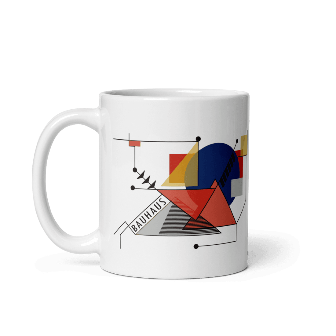 Walter Gropius Bauhaus Geometry Artwork Mug - UrbanNest Co