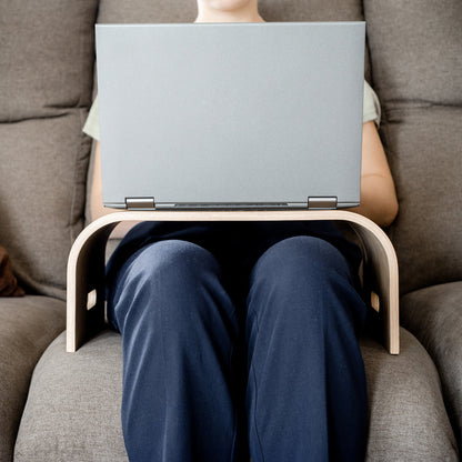 Wooden Laptop Tray - Portable Lap Desk with Ventilation - UrbanNest Co