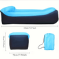 Inflatable Outdoor Sofa with Pillow for Camping - UrbanNest Co