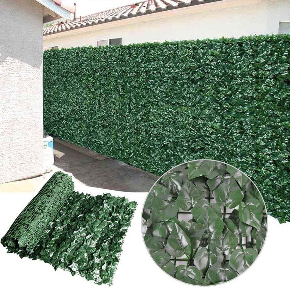 Fake Ivy Roll 3m x 1m – Instant Artificial Hedge Panel Ivy Roll - UrbanNest Co
