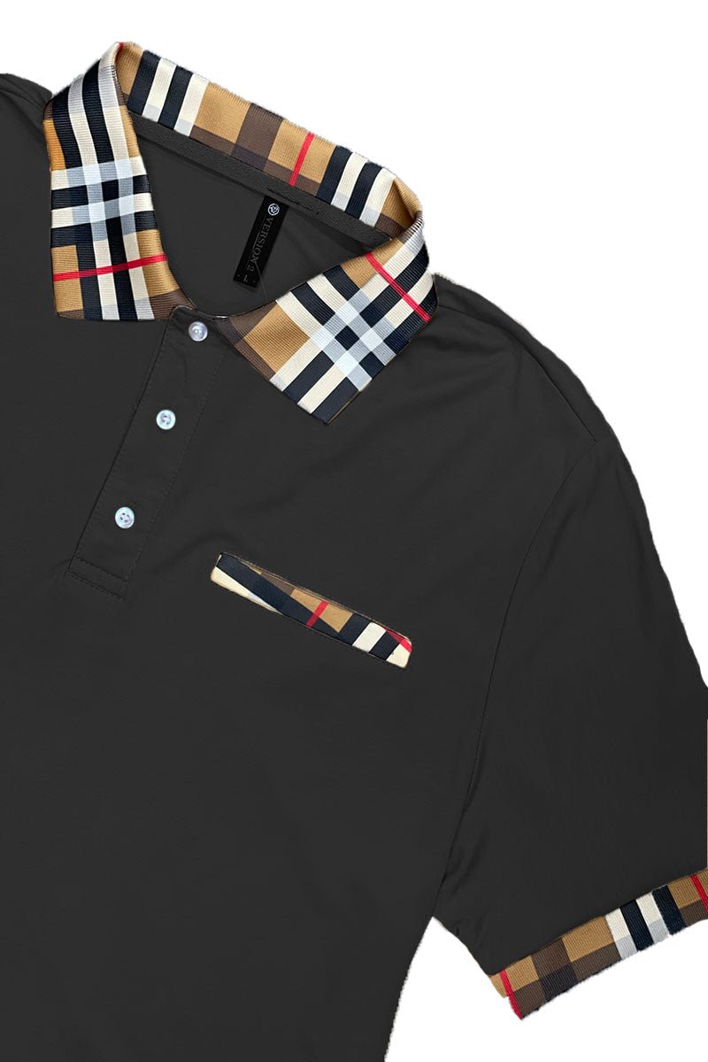 Checkered Polo and Pant Set - UrbanNest Co