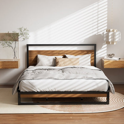 Artiss Bed Frame Queen Size Metal Bed Frame DANE - UrbanNest Co