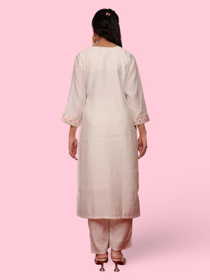 Women's Cotton Rayon Kurta - Pant, and Dupatta Set - UrbanNest Co