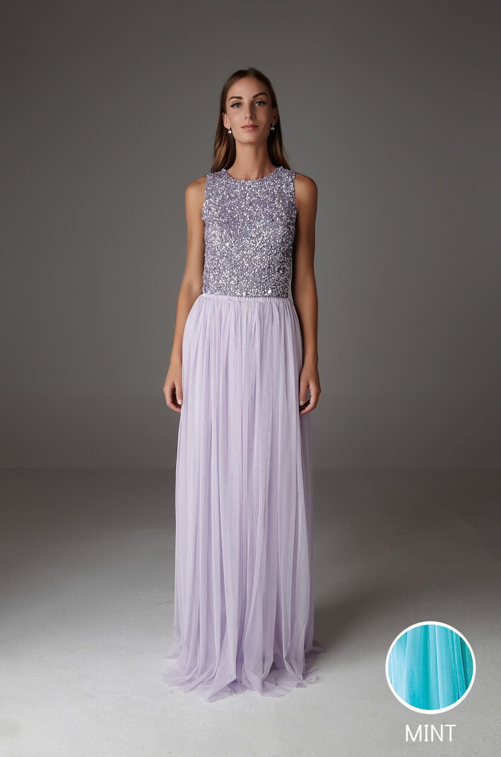 INES MAXI SKIRT MINT - UrbanNest Co
