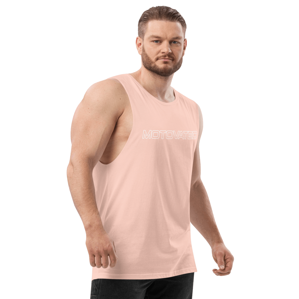 Motovated Drop Arm Tank Top - UrbanNest Co
