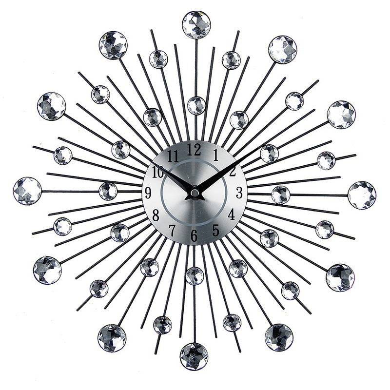Living Room Decoration Clock Simple Wall Clock Art Electronic Clock - UrbanNest Co