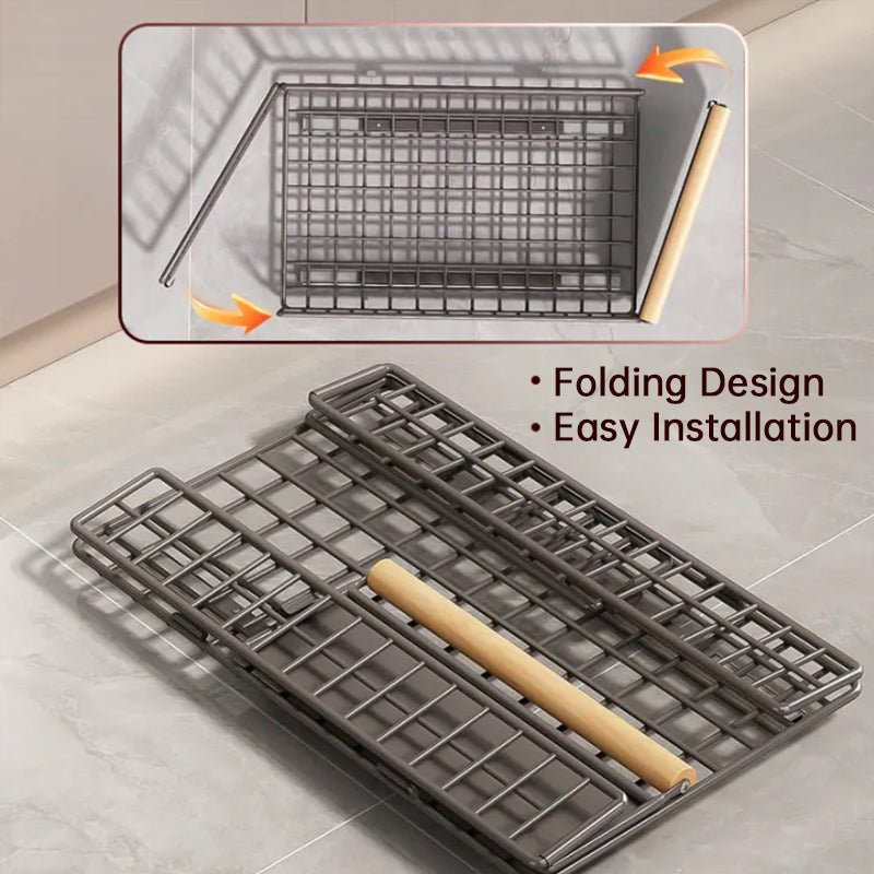 New Kitchen Pull - Out Cabinet Organizer, Sliding Rail Drawer for Spice and Bottle Storage - UrbanNest Co