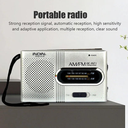 BC - R21 Mini AM/FM Portable Radio - UrbanNest Co