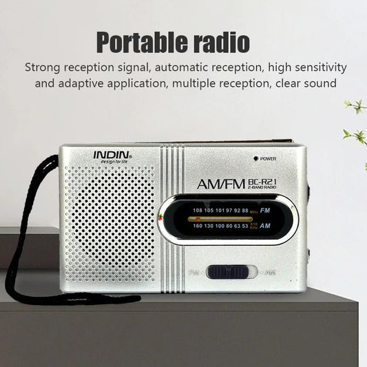 BC - R21 Mini AM/FM Portable Radio - UrbanNest Co