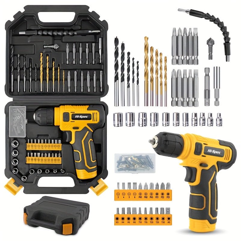 Electric Repair Tool Kit with 8V Cordless Driver - UrbanNest Co
