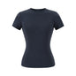 Round neck short sleeved T-shirt for women - UrbanNest Co
