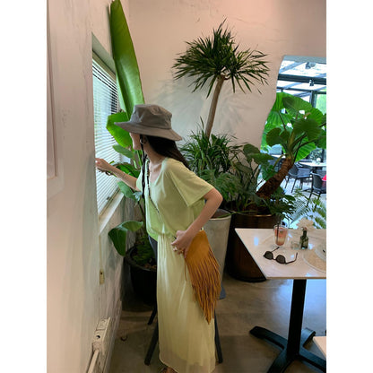 MS Skirt Women Summer New Style Fairy Soft Candy Gauze Skirt - UrbanNest Co