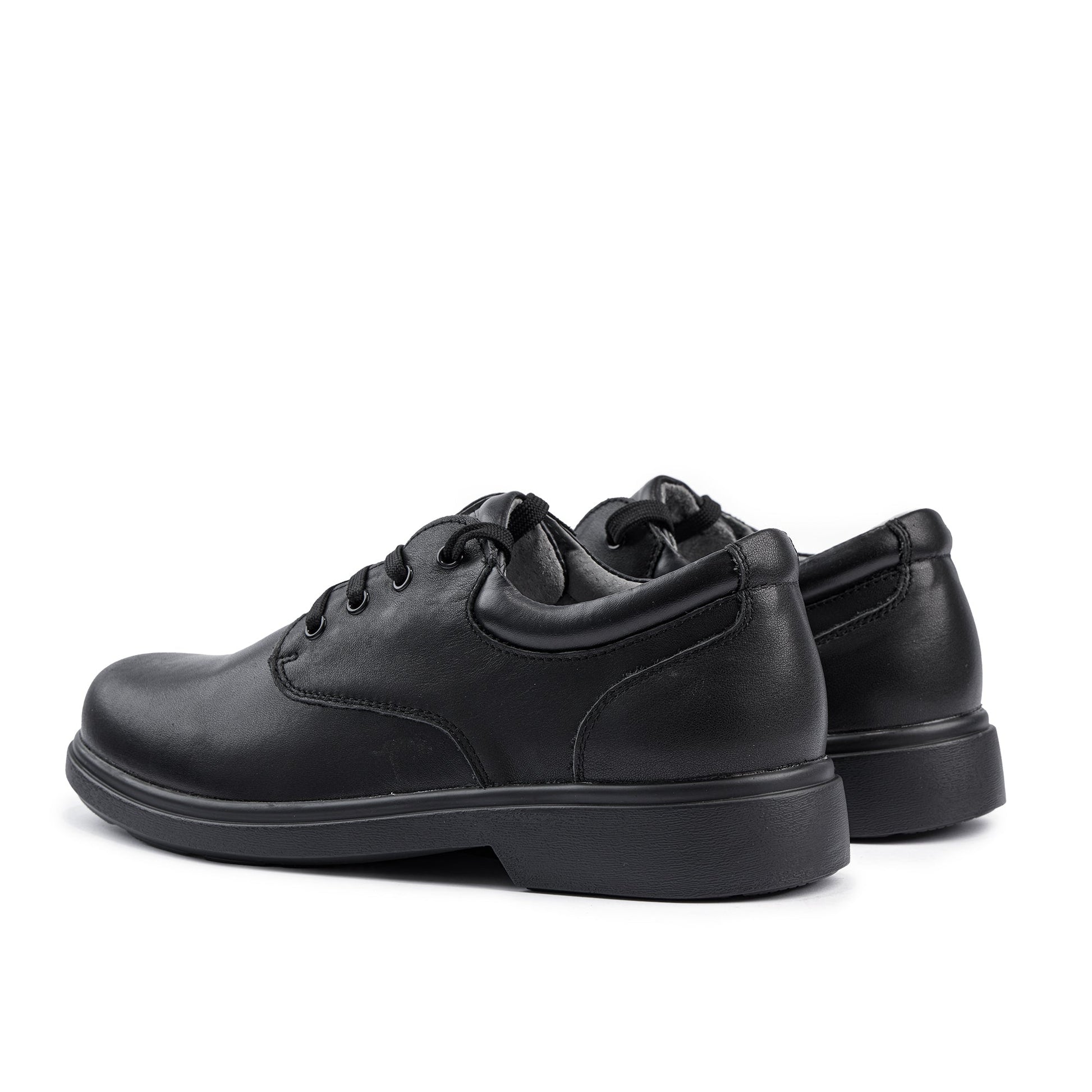 Class Junior Lace School Shoes - Black - UrbanNest Co