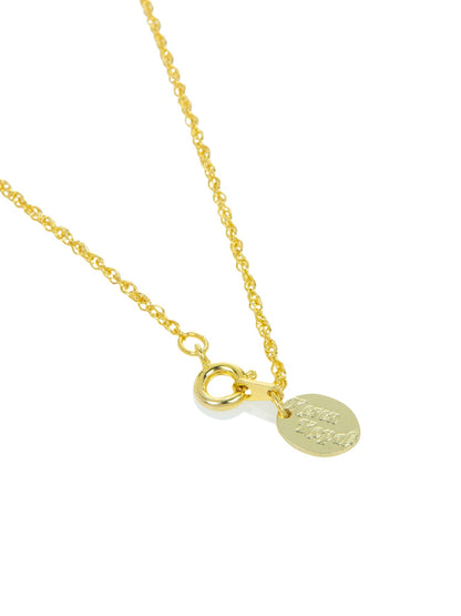 Gold & Light Blue Egg Pendant Necklace - UrbanNest Co