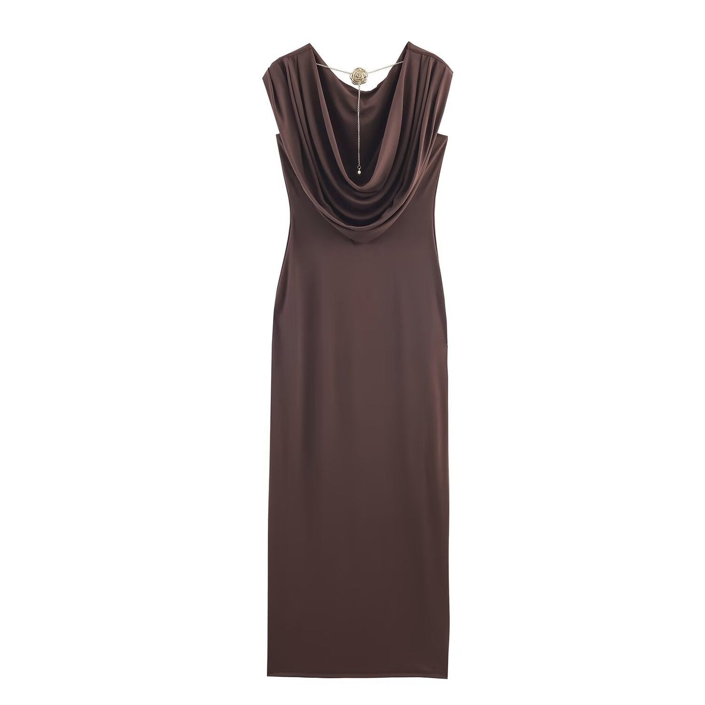 Hot girl backless chain dress - UrbanNest Co