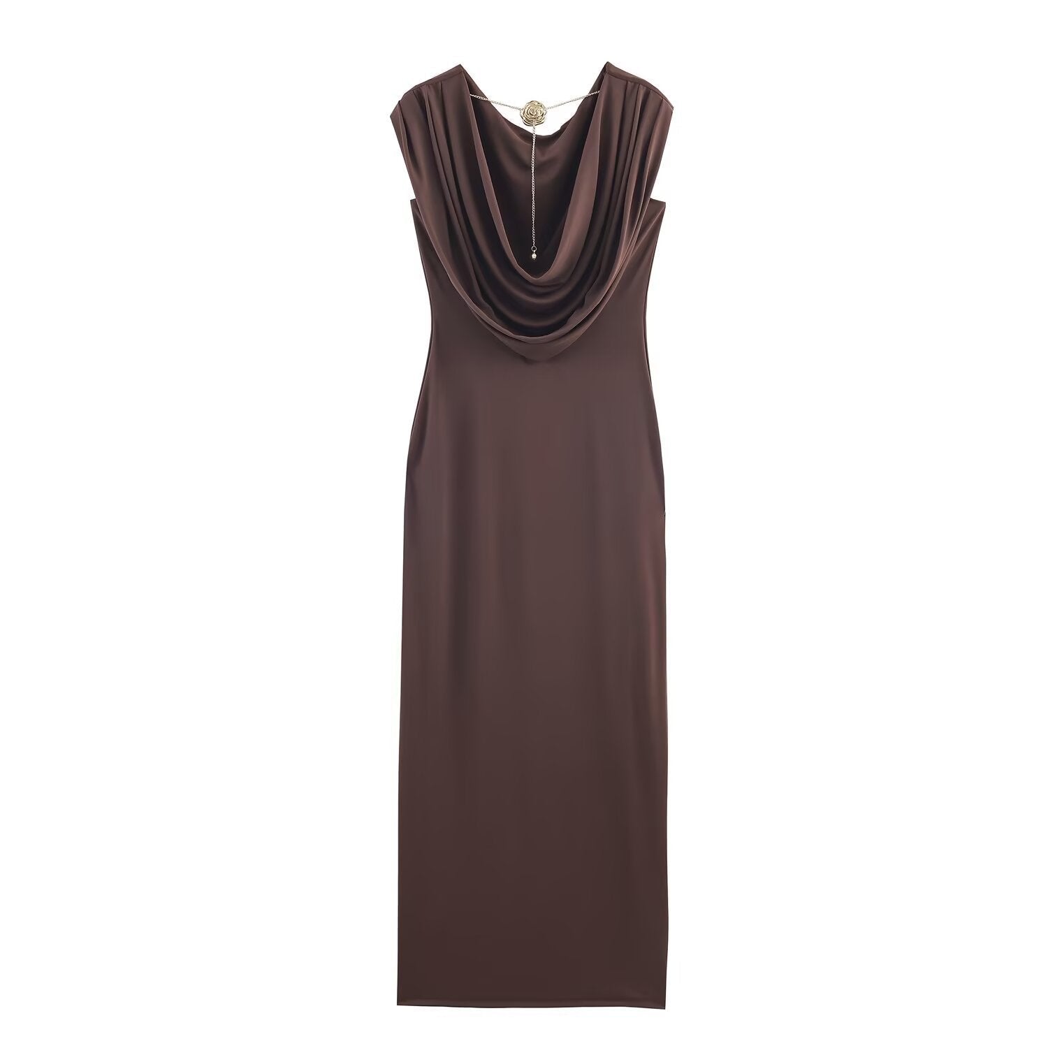 Hot girl backless chain dress - UrbanNest Co