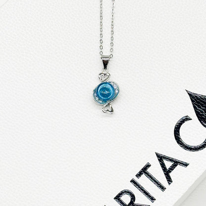 Sterling Silver Zodiac Aroma Necklace - Pisces Feb - March | Perfect Birthday Gift | Energy & Healing | Diffuse on the go - UrbanNest Co