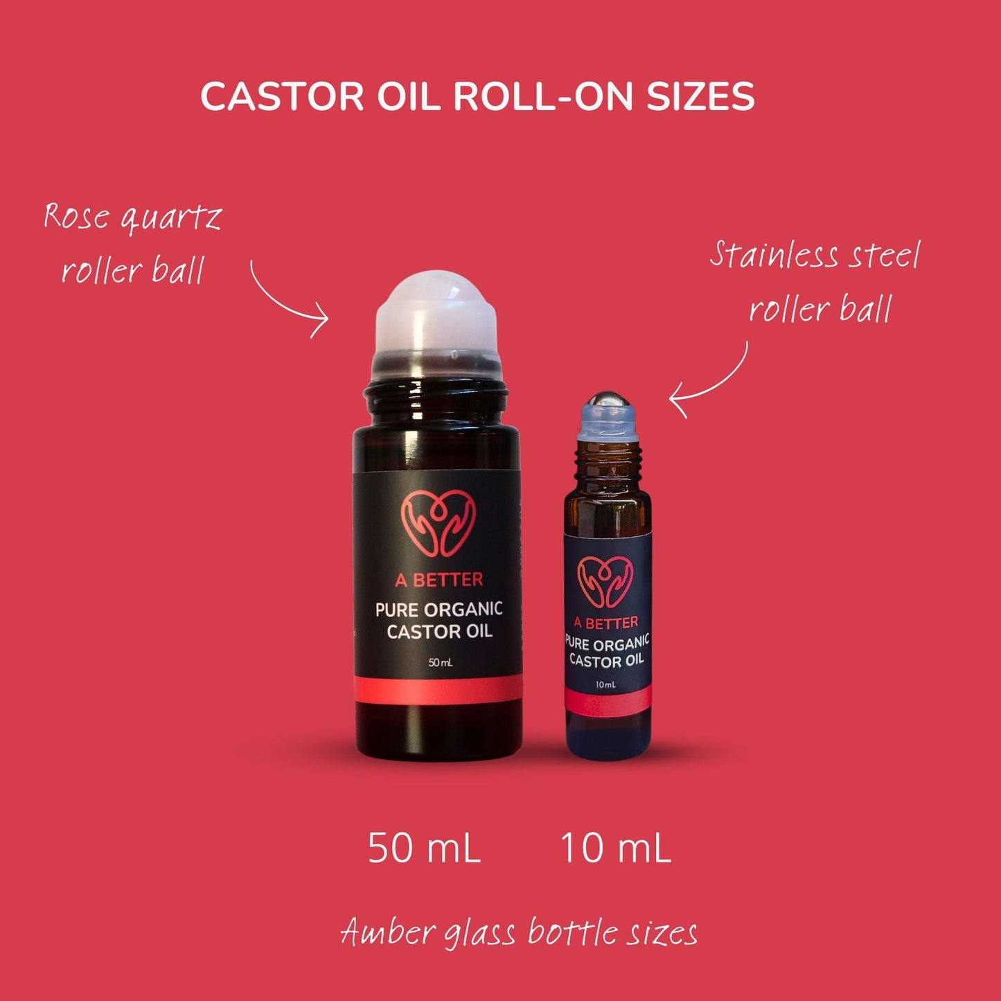 Pure Organic Castor Oil - Amber Glass Bottle - UrbanNest Co